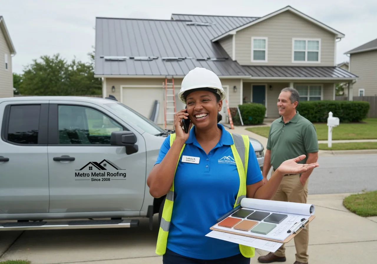 Storm Damage Metal Roof Repair in Kingsley, IA